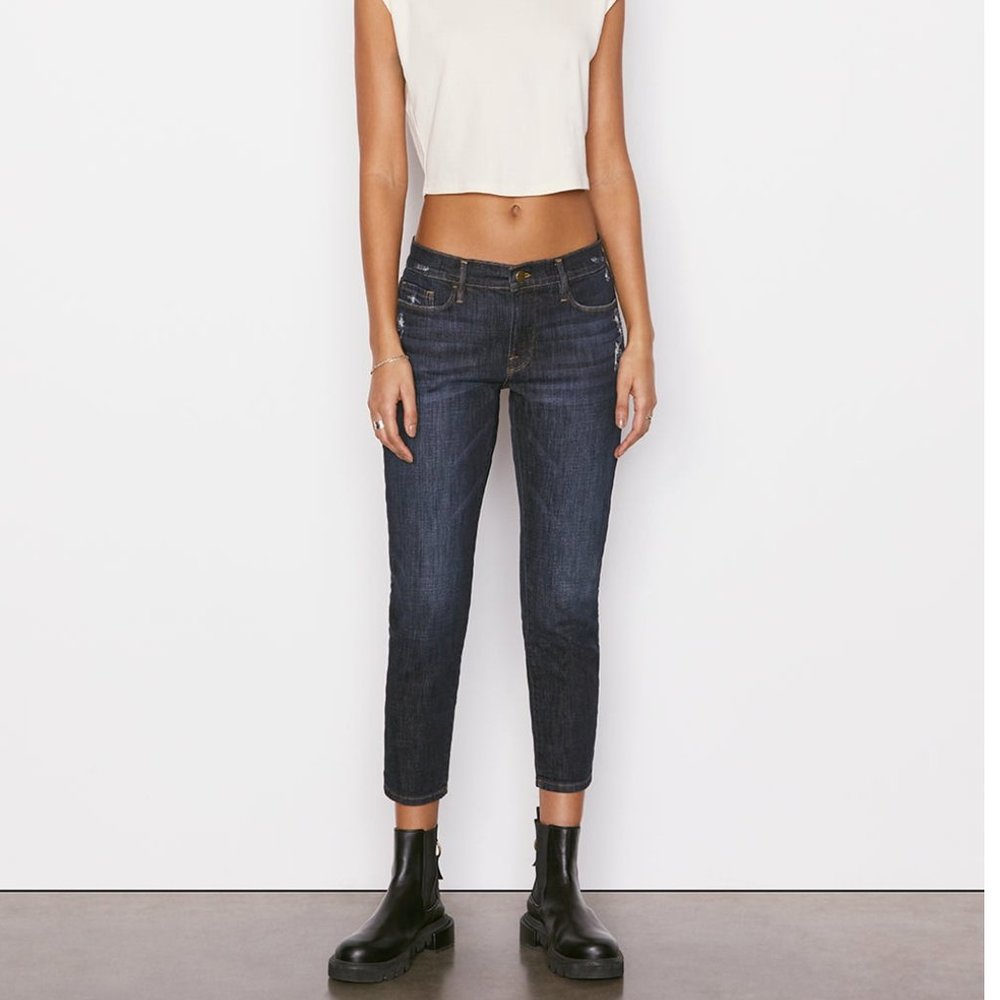 FRAME Le Garcon Crop Covant Size 28